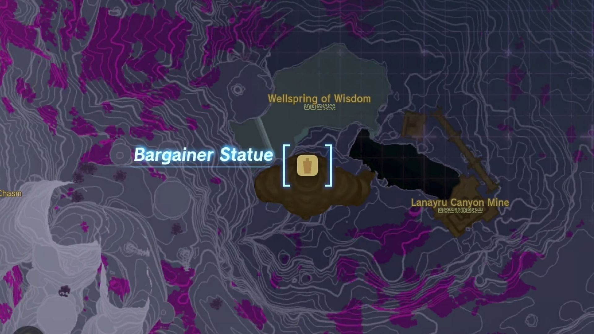 Wellspring of Wisdom Bargainer Statue (Image via Nintendo)